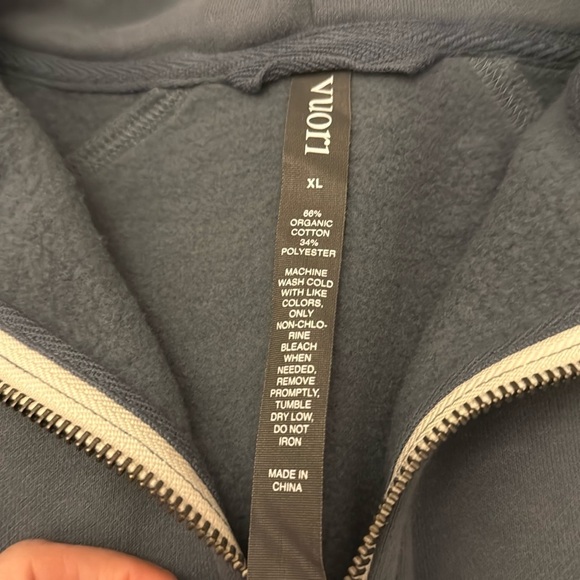 Women's Restore Half Zip Hoodie Smoke Blue
Vuori XL NWT Perfect condition - Picture 5 of 13